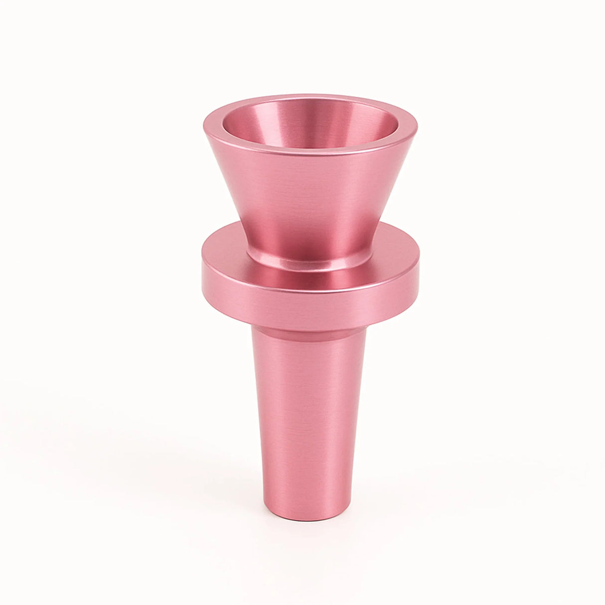 Chill Steel Pipes: Dura-Bowl (14mm - Cone - Pink)