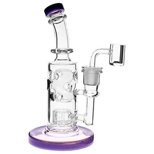 8" Plain Jain Swiss Rig Purple