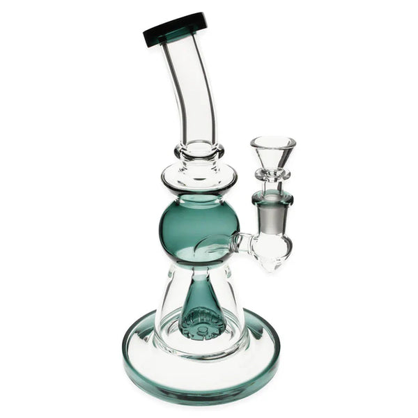 9" Plain Jane Cone Perc Teal