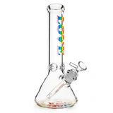 Bong: Red Eye Glass 12" Beaker-Love is Love
