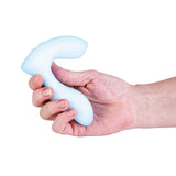 Softies 5" Silicone Vibrator-Blue