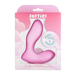 Softies 5" Silicone Vibrator-Pink