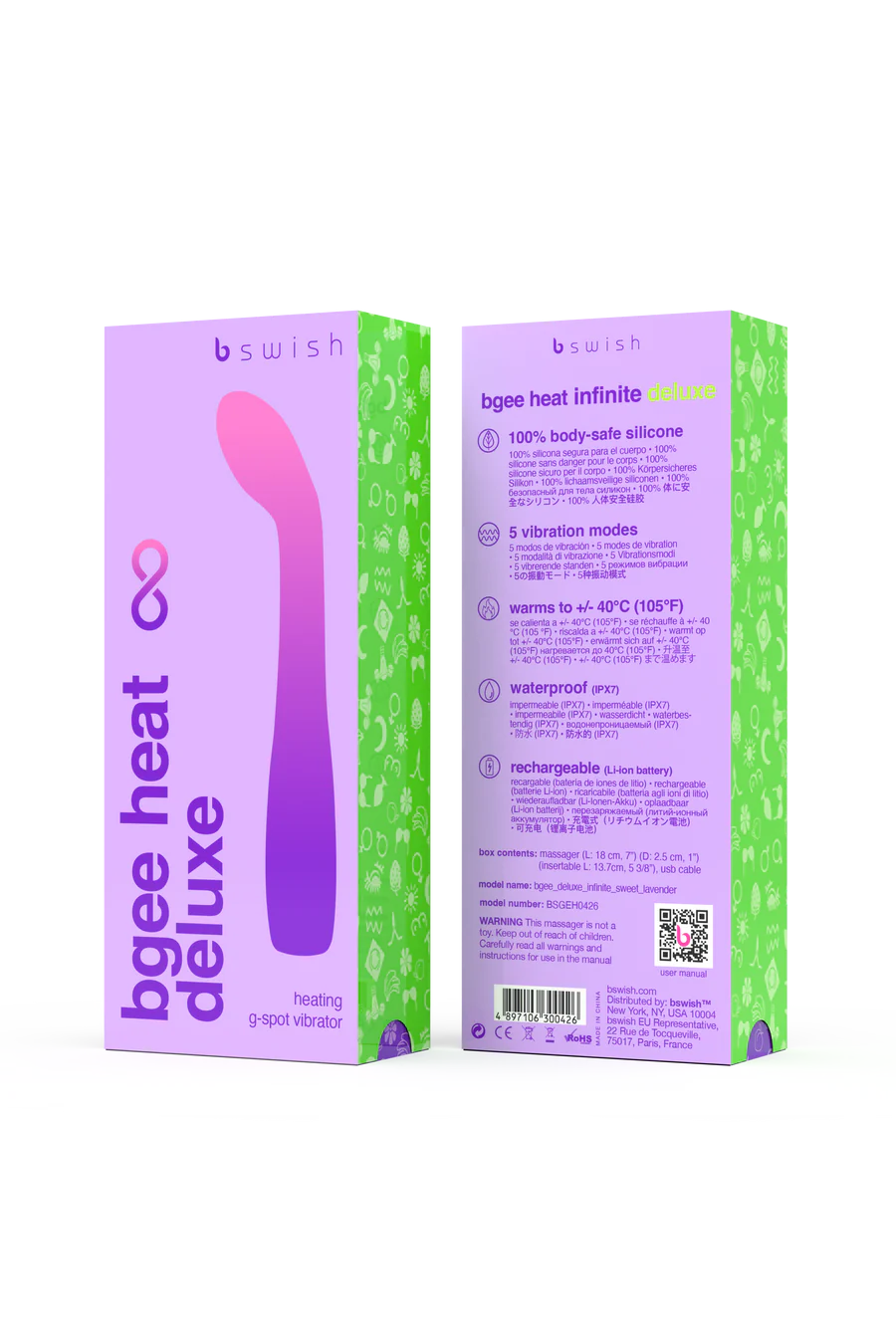 BGee Deluxe Infinite Heat-Purple