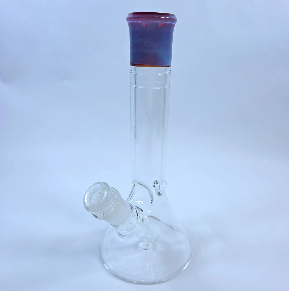 DiscoBox: Color Accented Mini Beaker w/ Opal (Amber Clouds)