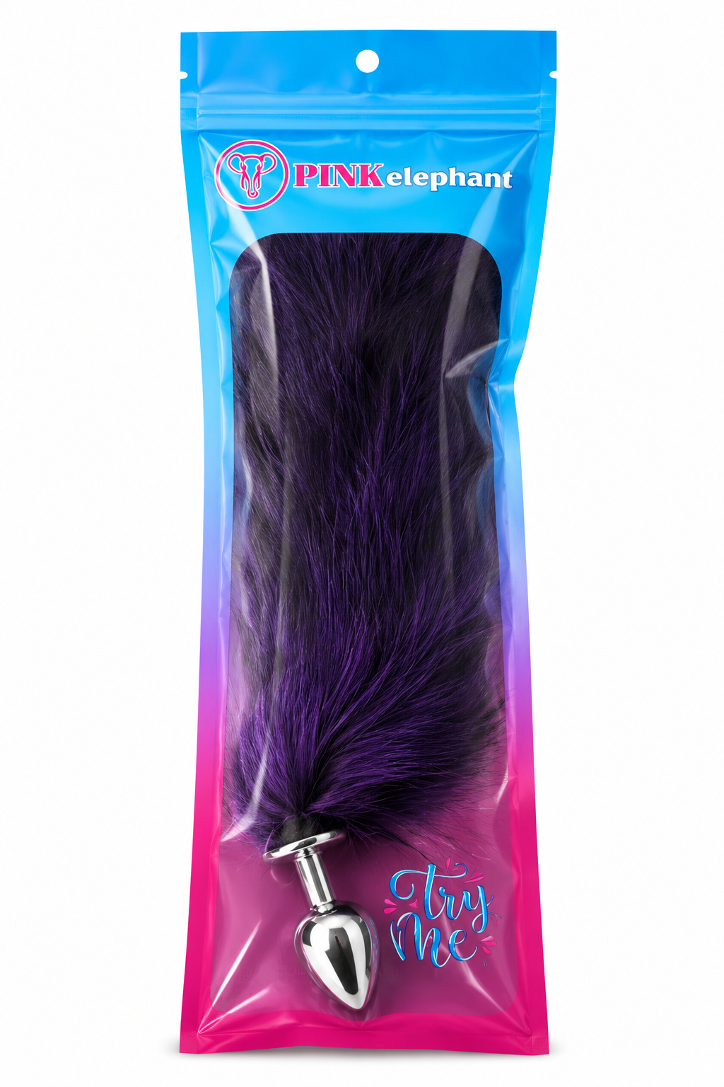 Fox Tail - Small - Purple