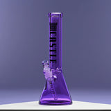 Castle Glass: 14" Luxe Electroplated (7mm Thick - Purple)
