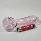 Red Eye Glass: 7" Giant Spoon (Pink)