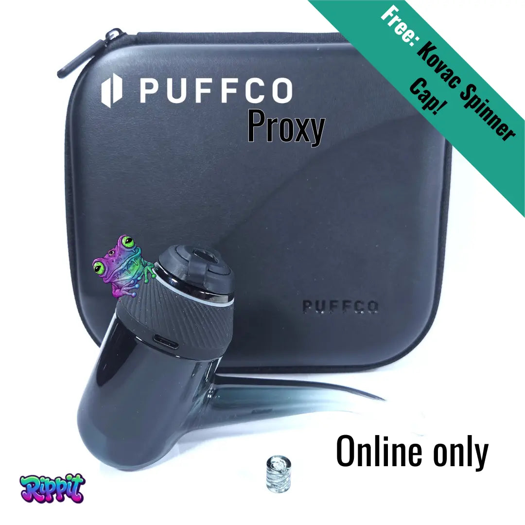 Puffco: Proxy (Onyx) + Free Kovac Spinner Cap (Online Only)
