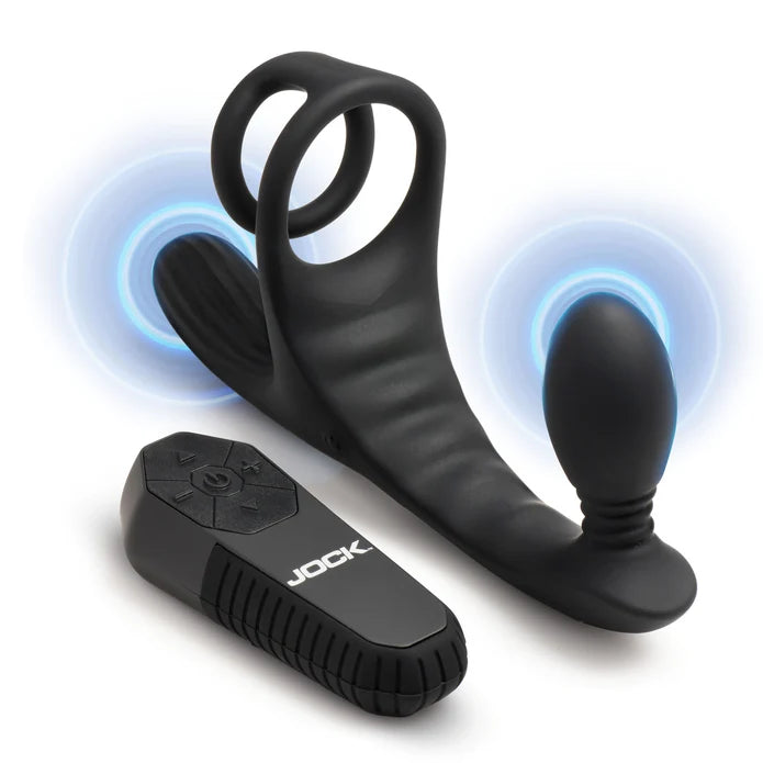 JOCK Enhancers Triple Rush Cockring & Anal Plug