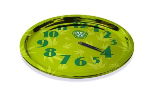 Be Lit Round Tray - 420 Time