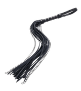 Sportsheets Velvet Noir Chain Flogger