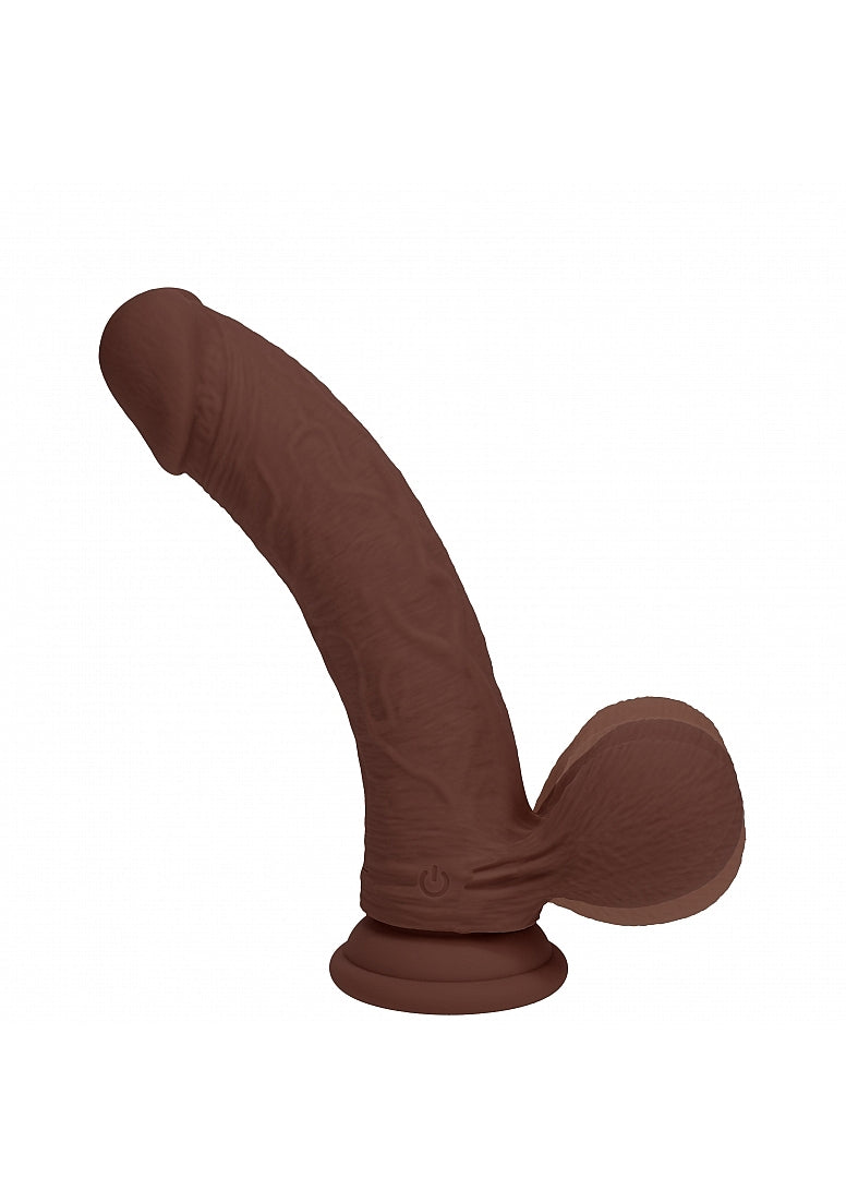 RealRock Dual Density RC Dong - 7" Brown