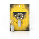 Honeybee Herb: Frosted Replacement Plug (14mm)