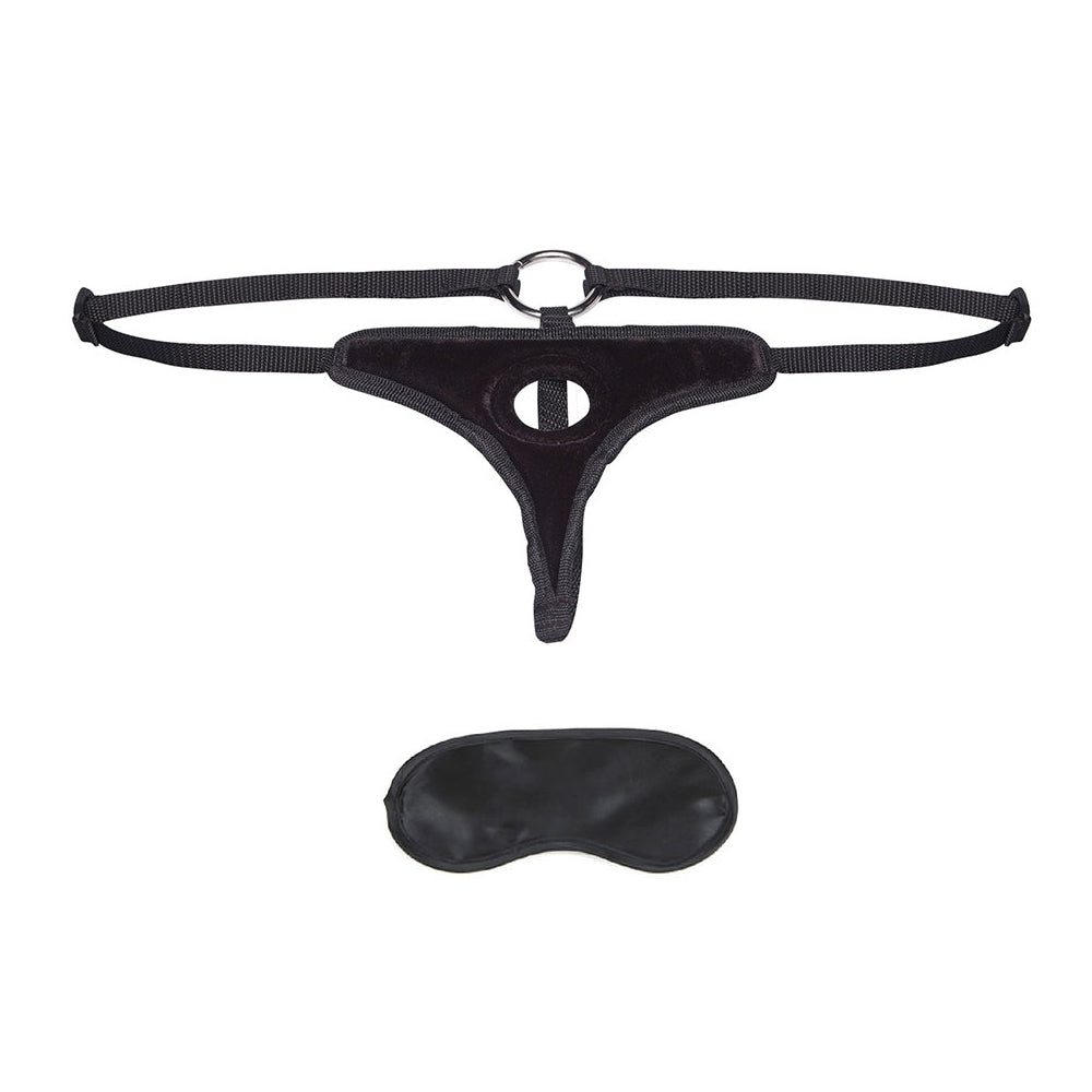 Lux Fetish Velvet Bikini Strap On