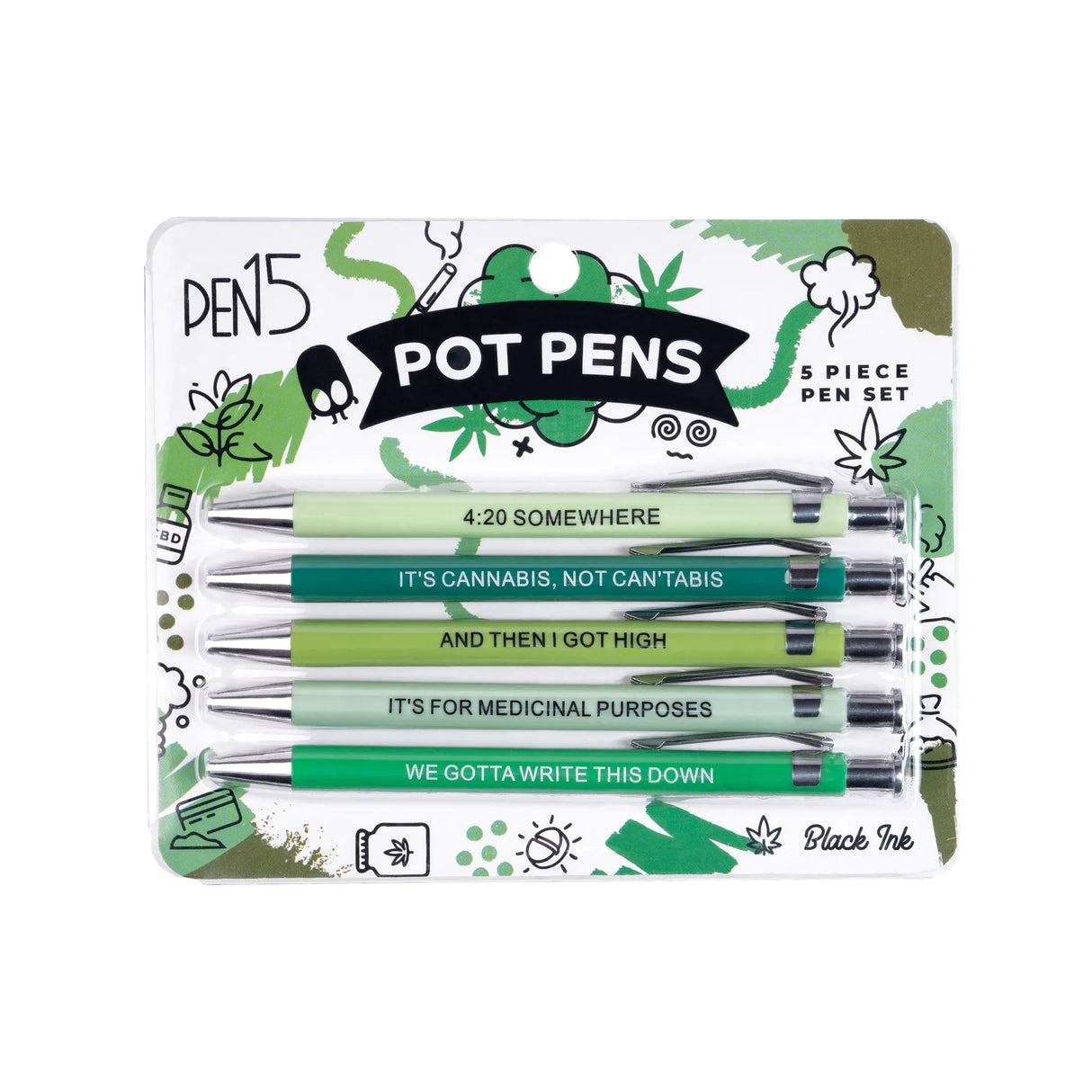 Pot Pens 5pk