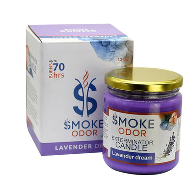 Candle: Smoke Odor-Lavender Dream