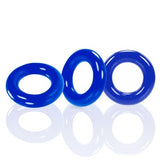Oxballs Willy Rings 3pk - Blue