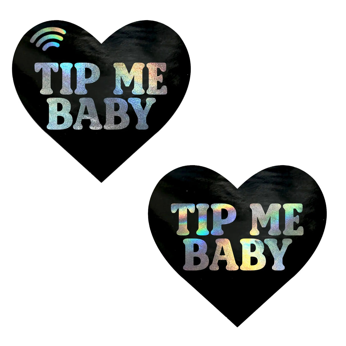 Pasties: Tip Me Baby Heart NFC