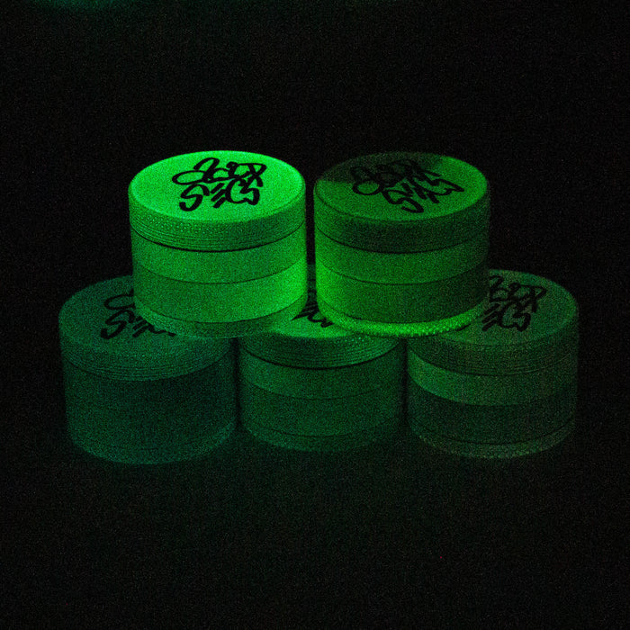 Acid Secs: 4pc Glow-in-the-Dark (63mm - Green)