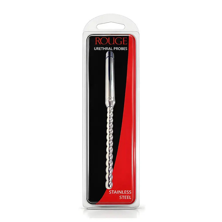 Rouge Stainless Steel Vibrating Urethral Probe