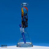 Castle Glass: 14" Retro Robot  (9mm Thick)
