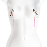 Bound Nipple Clamps: D3 Rose Gold