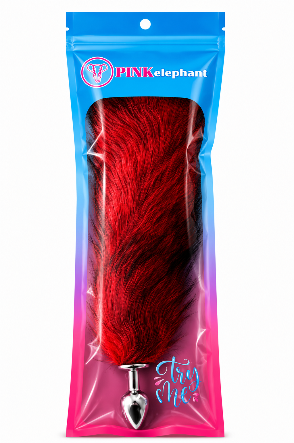 Fox Tail - Medium - Red