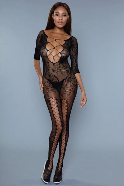 Catsuit: Fire & Desire One Size Black
