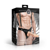 Master Series Magnum 9" Hollow Dildo Harness
