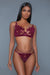 Evangeline 2pc Set Burgundy L/XL