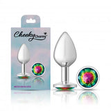 Cheeky Charms Plug Silver-Medium Round