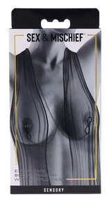 Ex's & Oh's Body Jewelry w/Nipple Ties