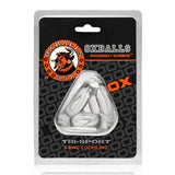 Oxballs Tri Sport Cockring - Clear