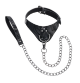 Sportsheets Velvet Noir Collar & Leash