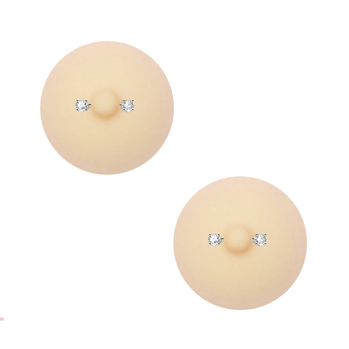 Pasties: Peek-A-Boo Piercing w/Nips