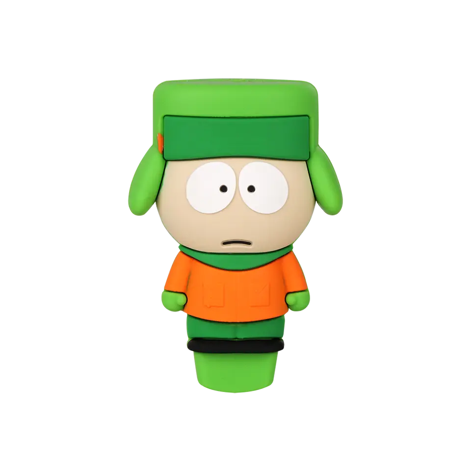 3" South Park Silicone w/ Glass Bowl (Kyle)