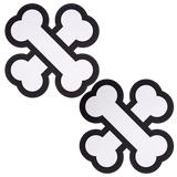 Pasties: White Crossbone
