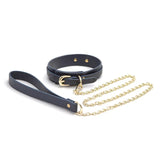 Bondage Couture Collar/Leash-Blue