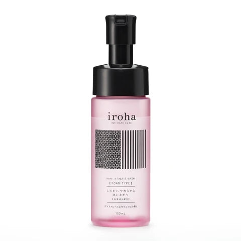 iroha Intimate Foam Wash - Damask Rose and Geranium