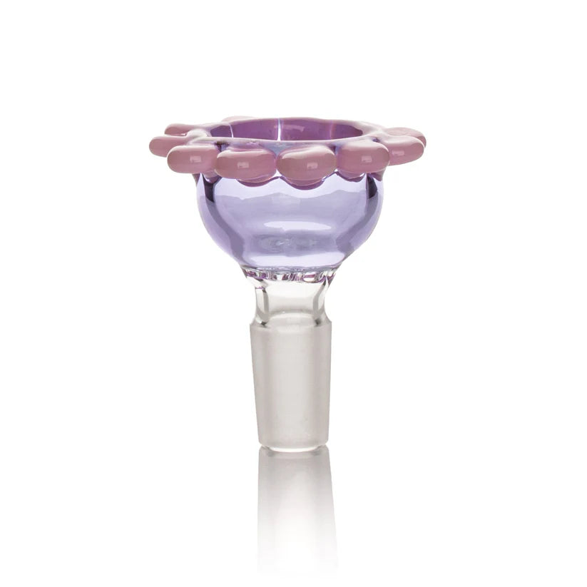 Red Eye Glass: Flower Blossom (14mm - Pink)