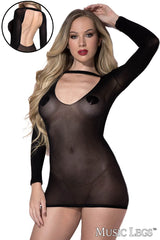 Halter Neck Mini Dress- One Size