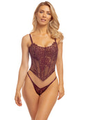 Cybille Bustier- Wine XL