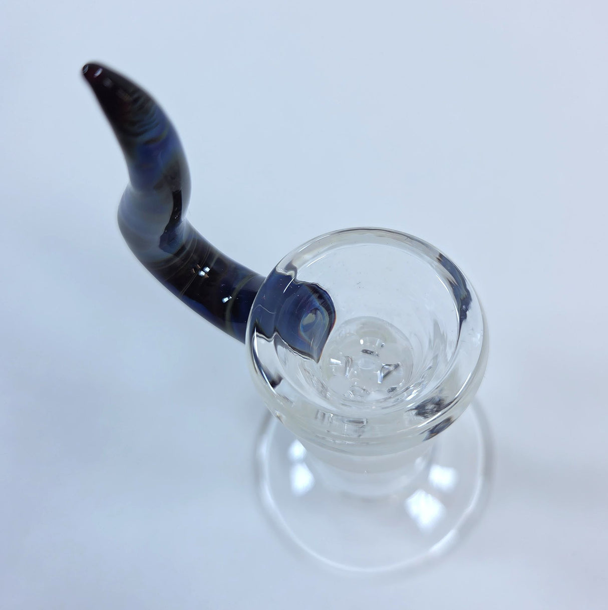 DiscoBox: Clear Bowl w/ Horn (18mm - Nebula)