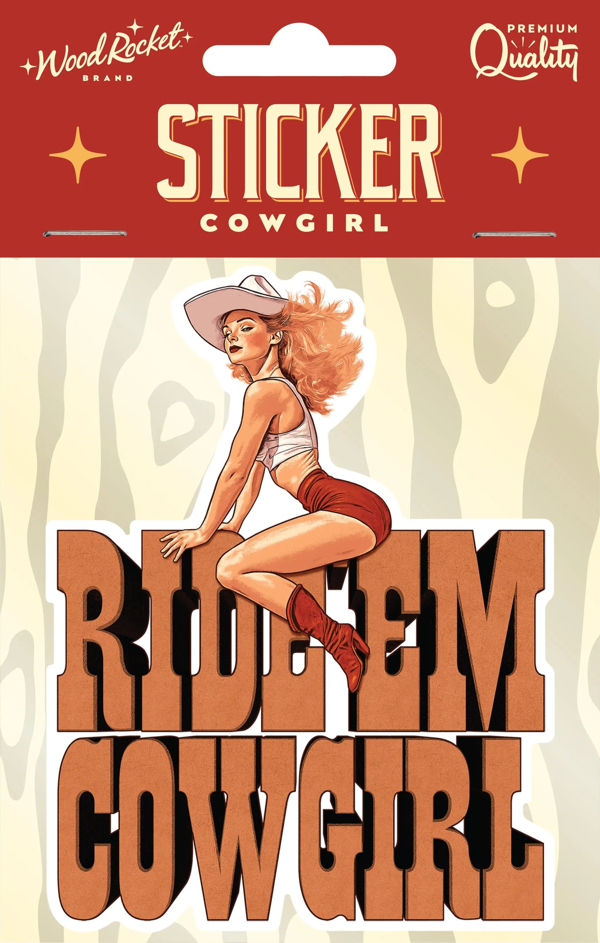 Sticker: Ride Em Cowgirl