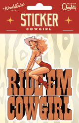 Sticker: Ride Em Cowgirl