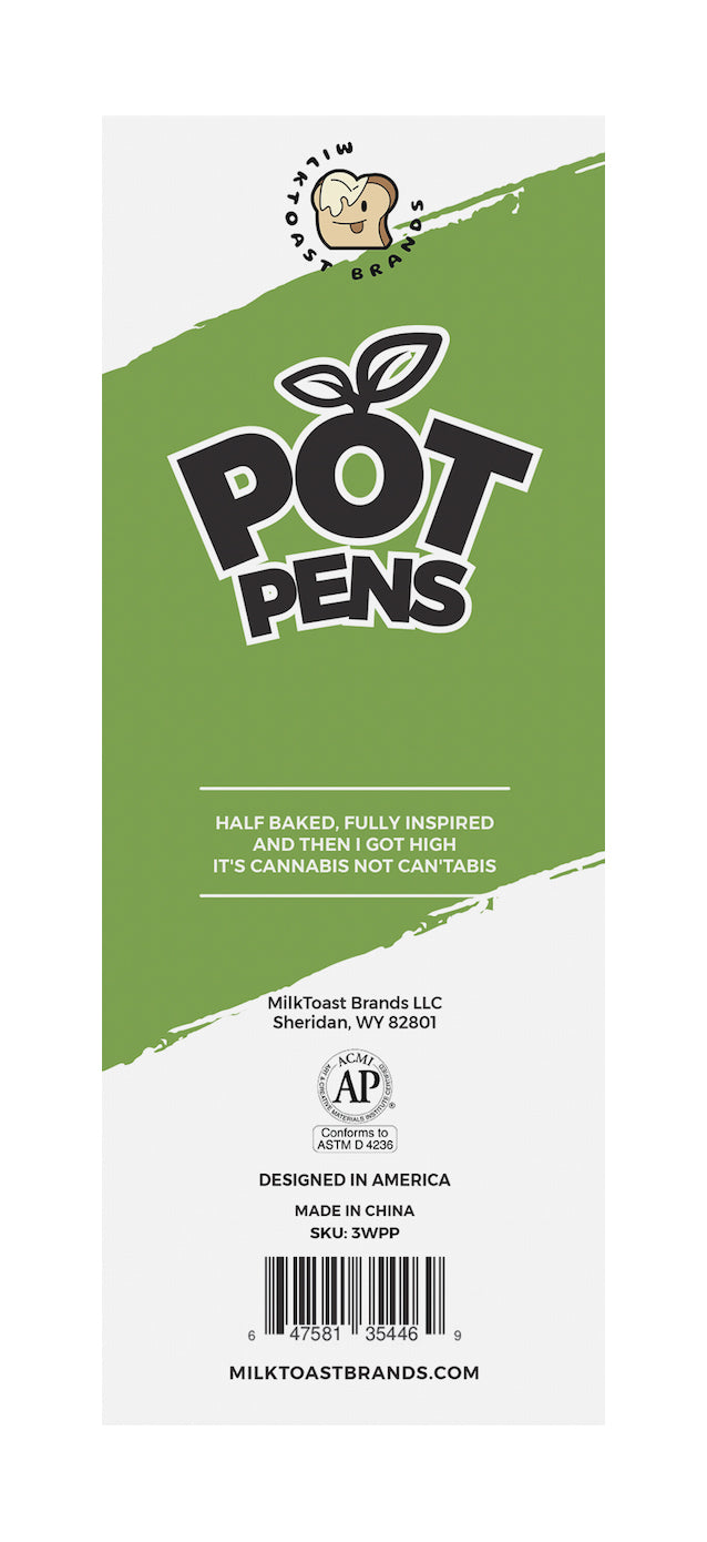 Pot Pens 3pk