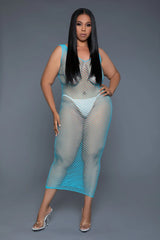 Unleash Me Dress Queen Size Turquoise