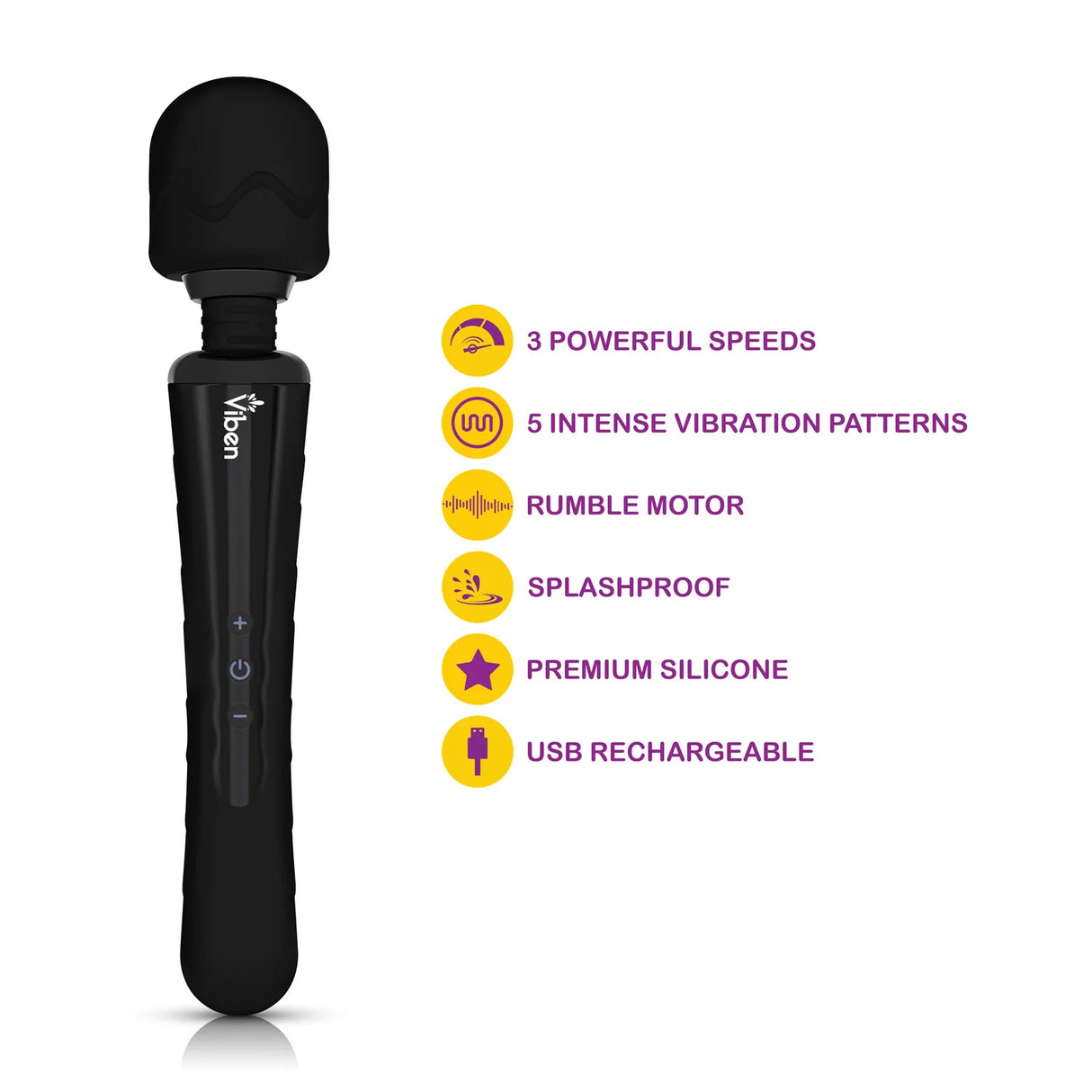 Viben Obsession Wand - Black