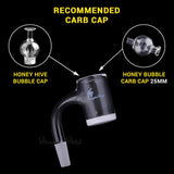 Honeybee Herb: (Black) Honey & Milk Bevel (14mm - 90°)