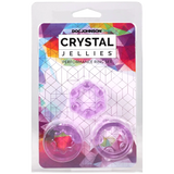Crystal Jellies Performance Ring Set - Purple